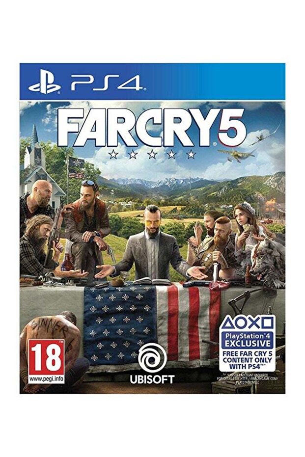 Far Cry 5 (النسخة العالمية) - أكشن وإطلاق نار - بلاي ستيشن 4 (PS4)