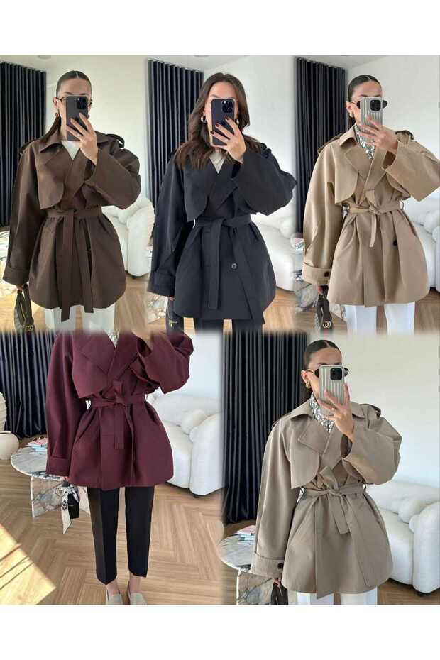 Genç model trençkot - 1