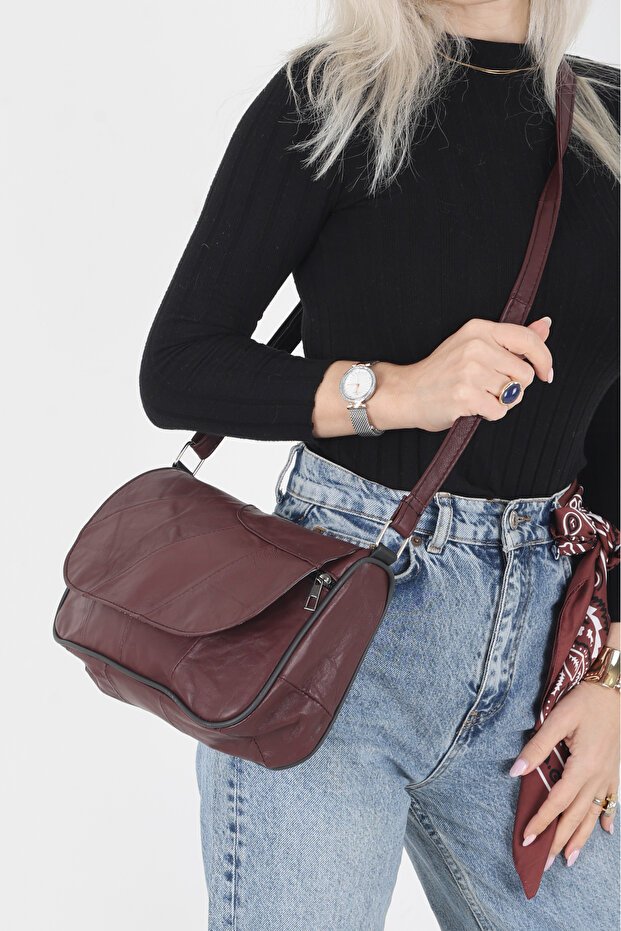 Genuine Leather Women's Shoulder and Messenger Bag