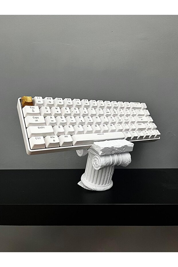 حامل لوحة المفاتيح بتصميم عمود أيوني قديم - 2