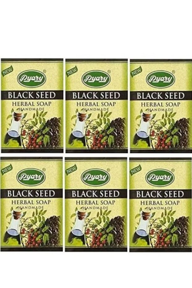 Pack Of 6 Black Seed Herbal Soap