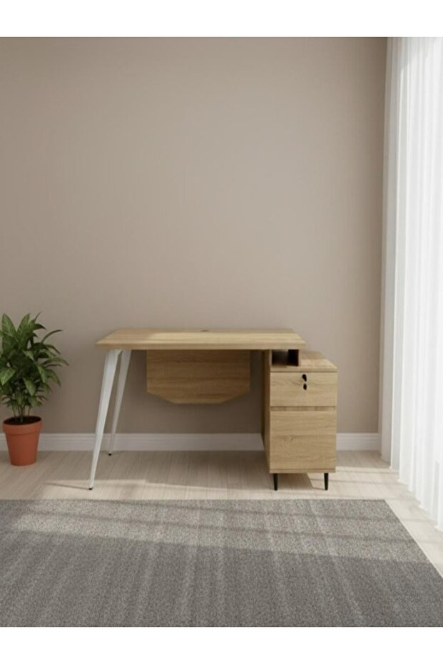 Small study desk - 100 cm - practical Turkish design - 1