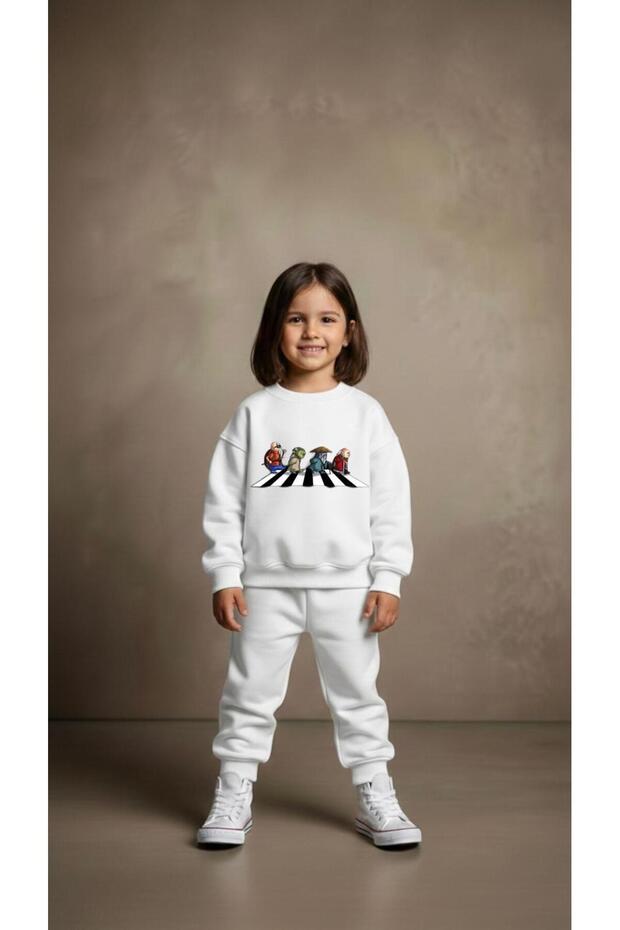 Team Sweatshirt Yaya Printed Girls Boys Crew Neck3 4-5-6-7-8-9-10-11-12Years
