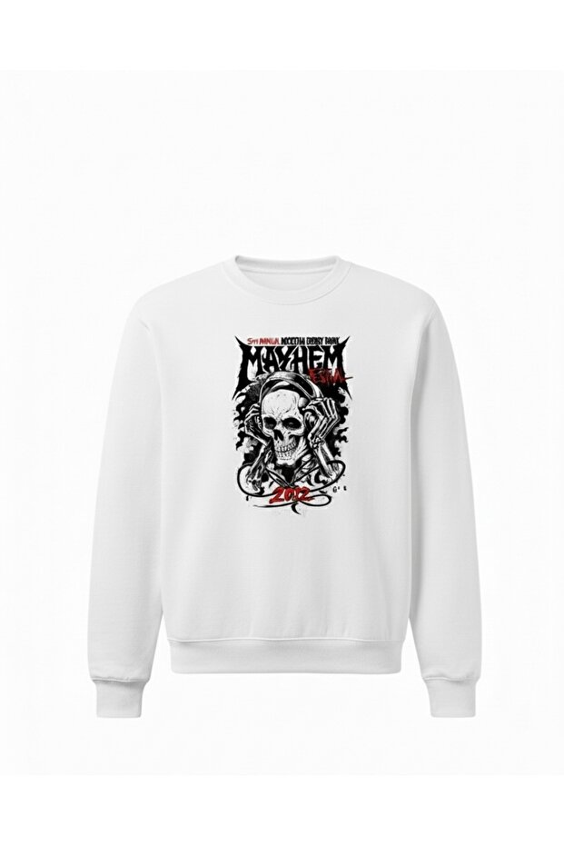 سويت شيرت للجنسين 0oversize 100% قطن مطبوع