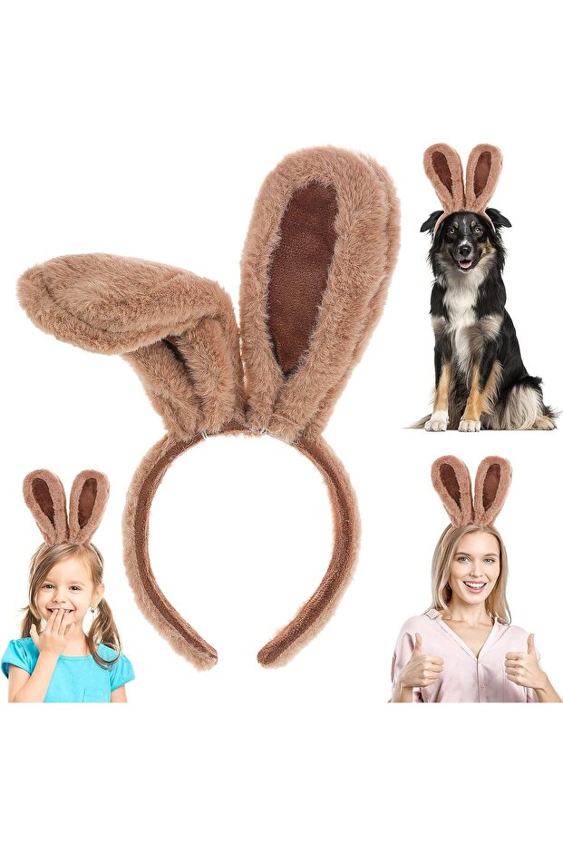 طوق رأس لطيف على شكل آذان أرنب لعيد الفصح - 1