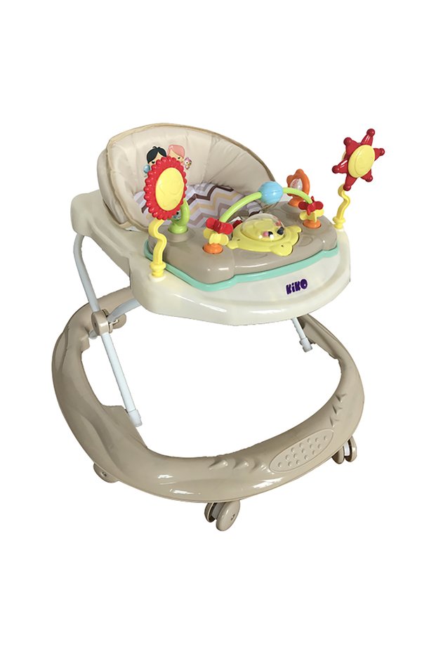 BABY WALKER WITH TOYS-Beige