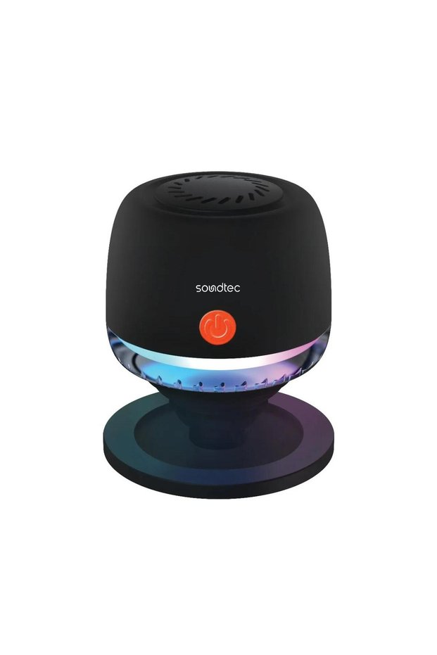 Soundtec Snap Vibe Magnetic RGB Mini Speaker with 5W Sound & IPX6 Waterproof