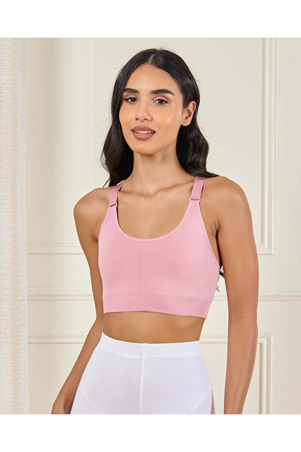Women Pink Padded Wired T-Shirt Bra