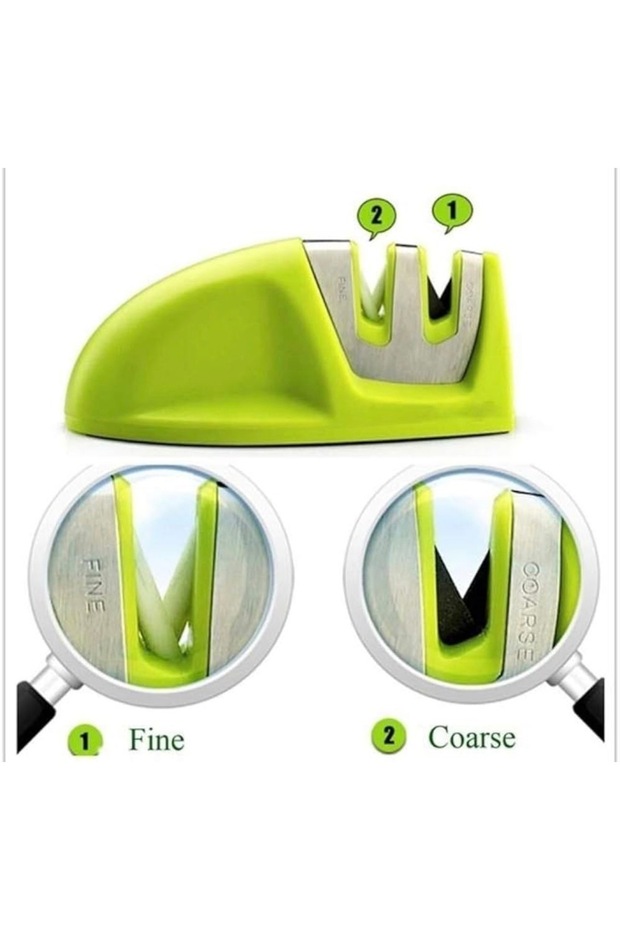 مسن سكاكين صغير متعدد الالوان مسن شحذ السكين صغير - 5