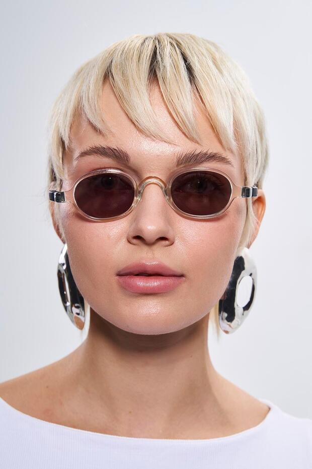 Miles B Clear Black Sunglasses