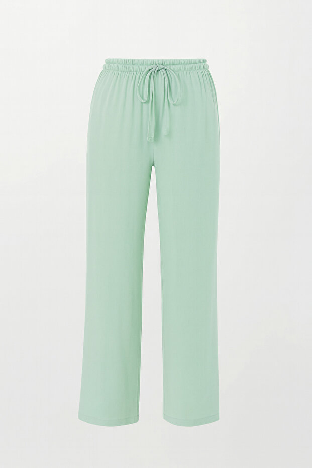 Kadın Mint Basic Beli Lastikli Eşofman Altı Vs00833 - 4