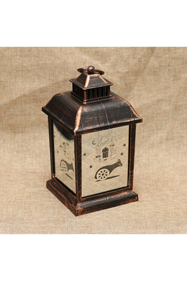 Ramadan lantern, bronze color - 2