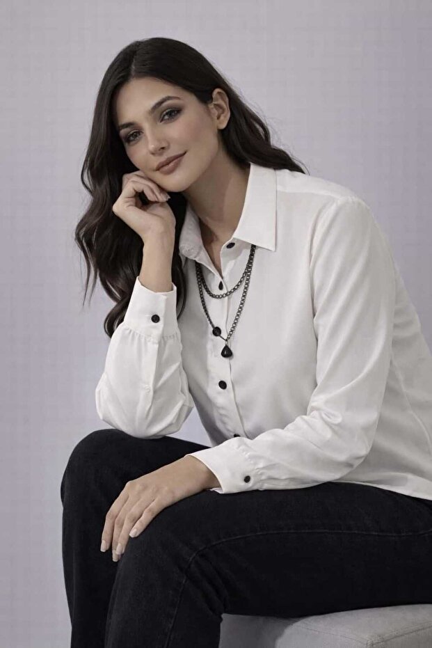 gömlek kolye hediyeli - 3