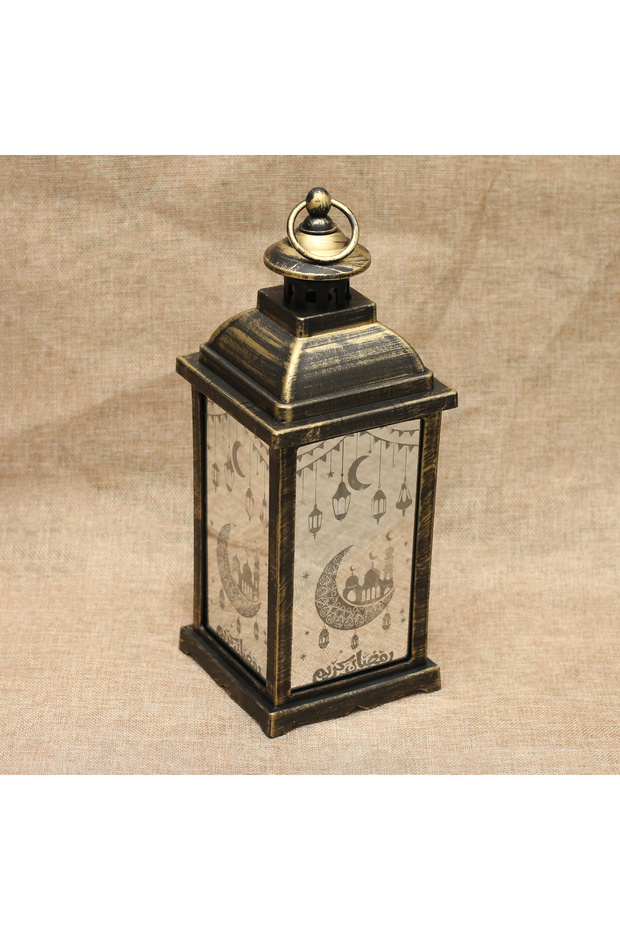 Golden Ramadan Lantern - 2