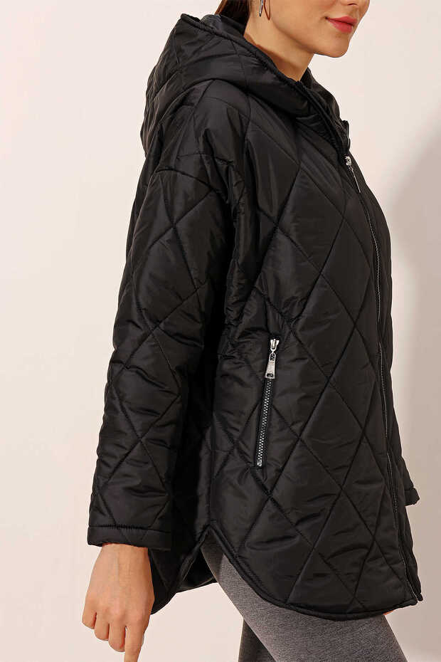 Kadın Kapıtone Mont 5181 - 4