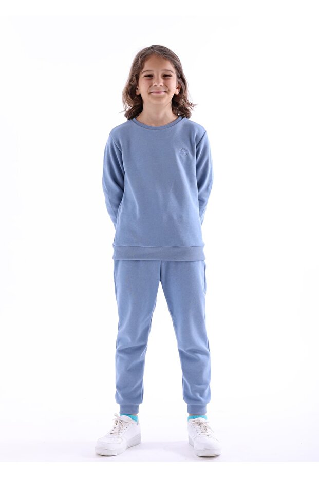 Organic Blue Boys' Sweatpants