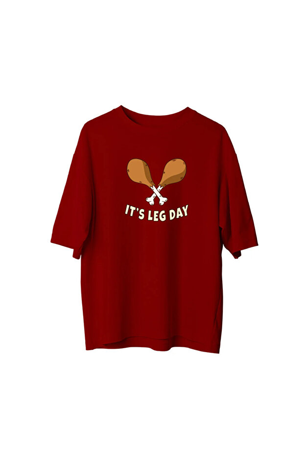 It's Leg Day - Oversized T-Shirt