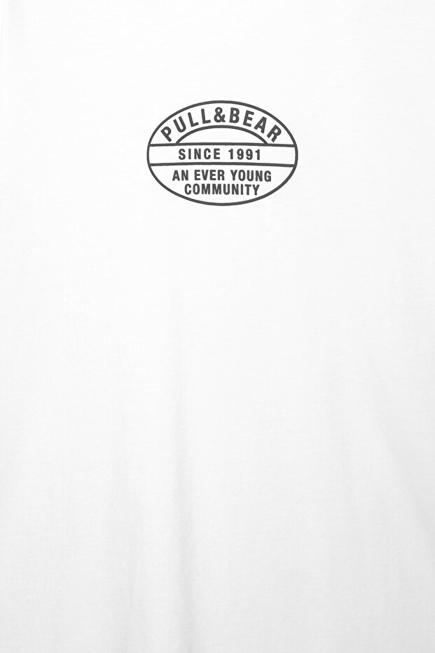 Pull&Bear logolu t-shirt - 4