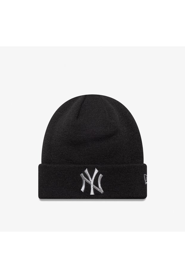 New York Yankees League Essential Unisex Black Beanie