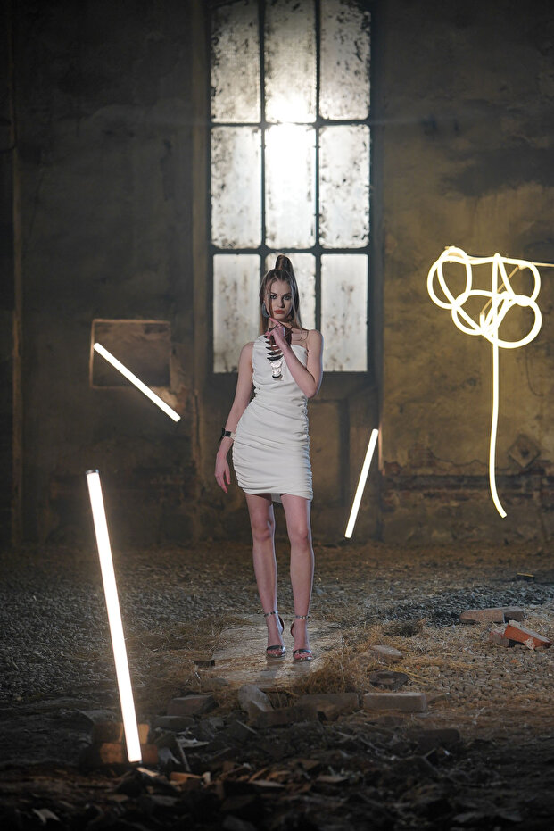 Rochie Elsa ivory - 7