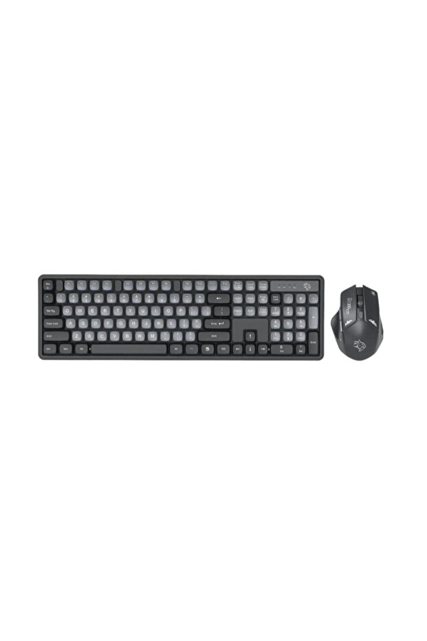 Gaming Wireless Keyboard & Mouse Combo 2.4GHz with Arabic Keys & Adjustable DPI