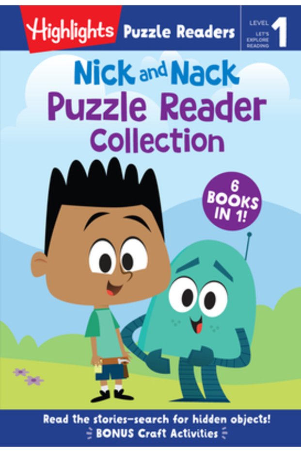 Colecția de jocuri Nick și Nack Puzzle Reader