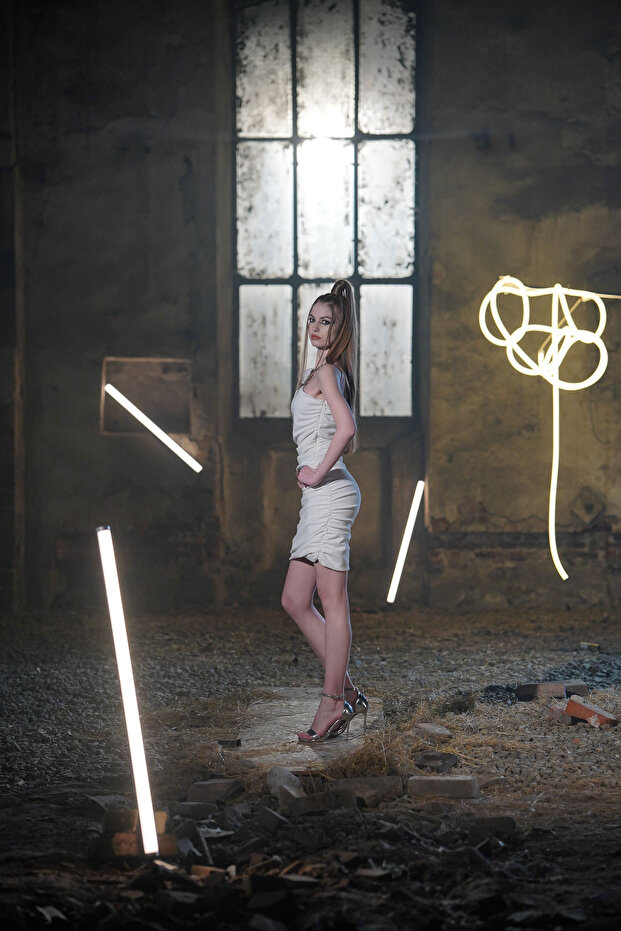 Rochie Elsa ivory - 4