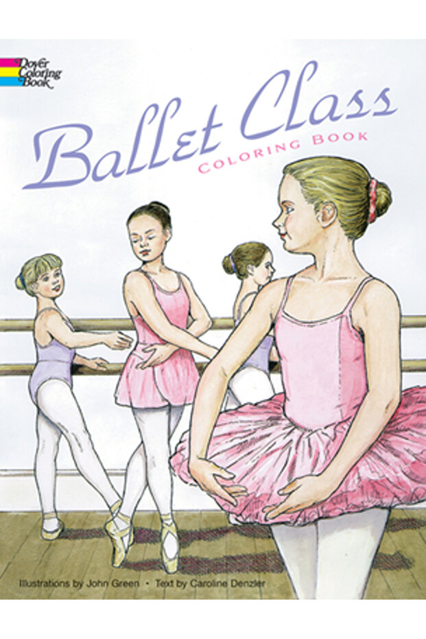 Ballet Class Coloring Book - 1