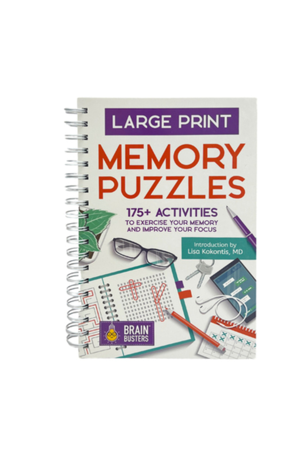 Large Print Memory Activities - 1
