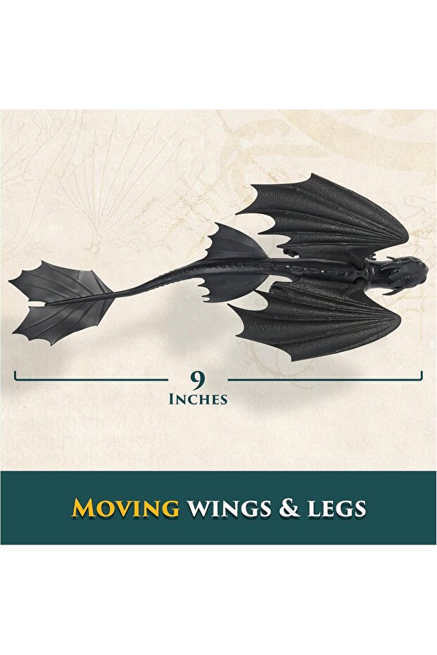 مجسم تنين بلا أسنان - 5