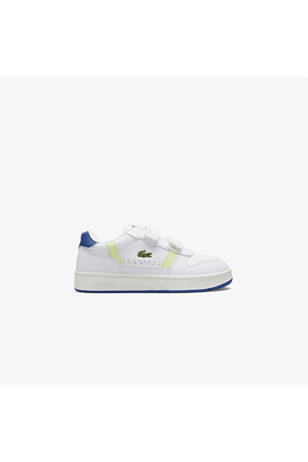 T-Clip Set Kids White Velcro Sneaker