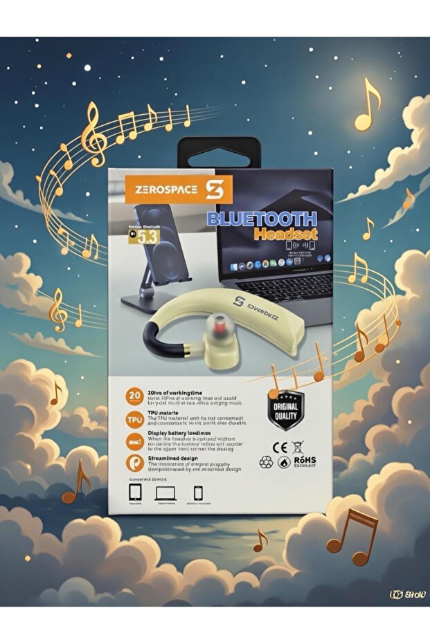 سماعة رأس ستيريو لاسلكية عالية الأداء ZY05 - 4