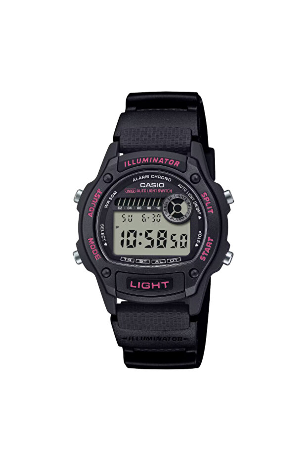 Men's Digital Black Dial Watch - W-220H-1A2VDF