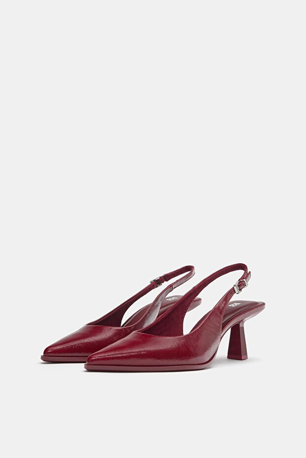 Vinil topuklu ayakkabı - 4