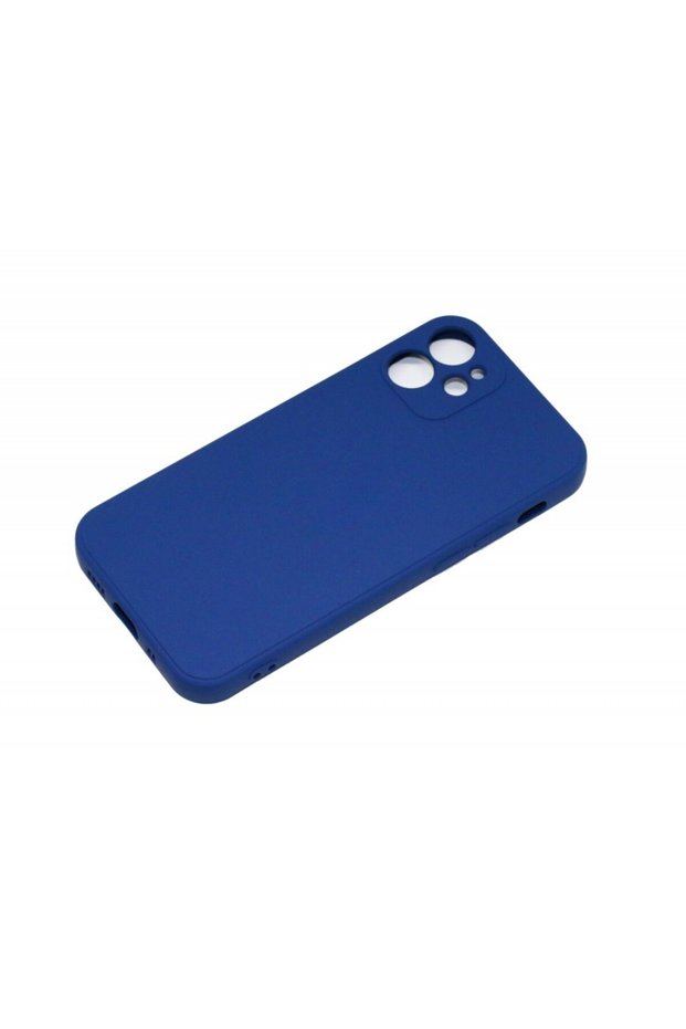 Silicone Case compatible with iPhone 12 Blue