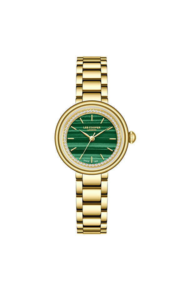 Women's Analog DARK GREEN MALAKYT Dial Watch - LC08279.170