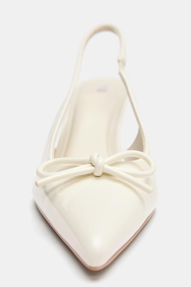 Fiyonklu topuklu ayakkabı - 2