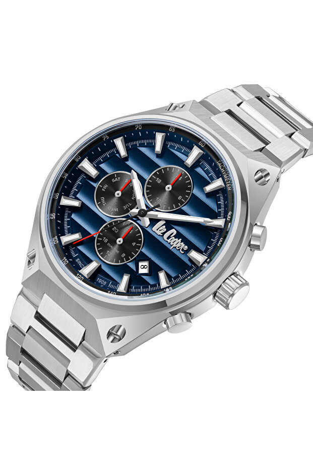 Men's Multi Function Blue Dial Watch - LC08026.390 - 6