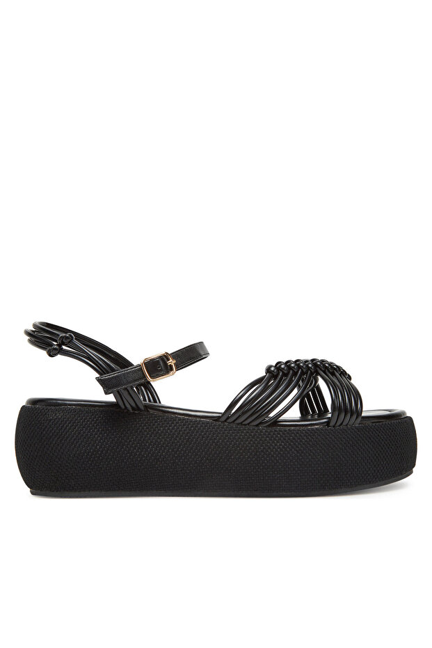 sandale damă negre - 2