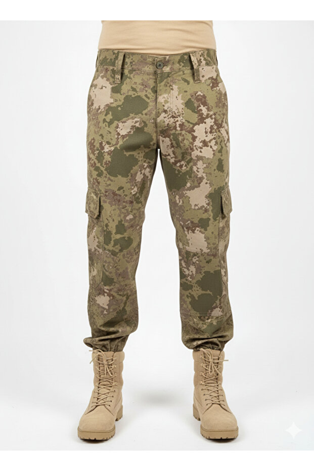 Outdoor and New Tsk Military Pattern Pants-Men's Tactical Camouflage Cargo Pocket Pants