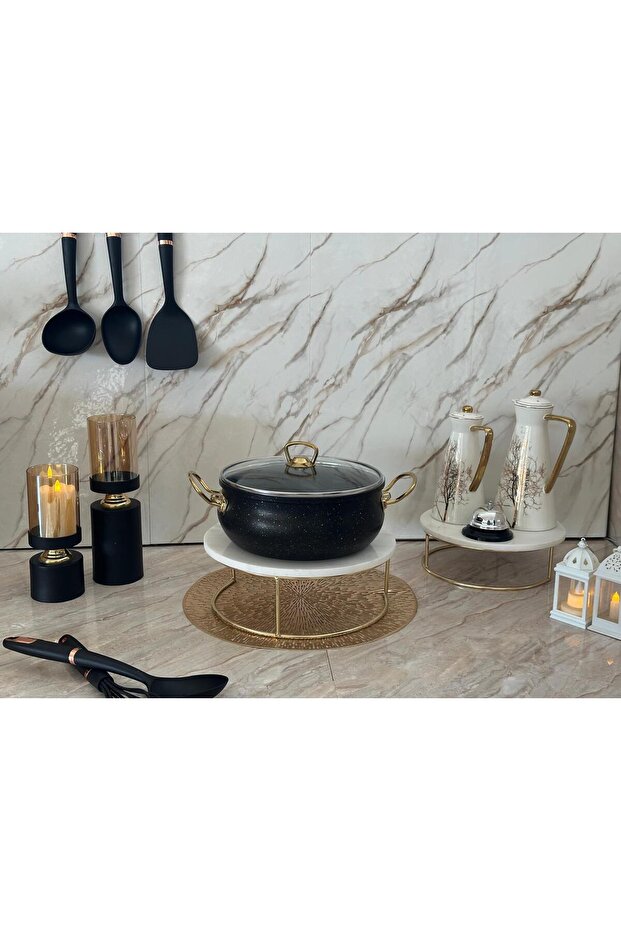 24 cm Derin Granit Güveç Tencere - 5