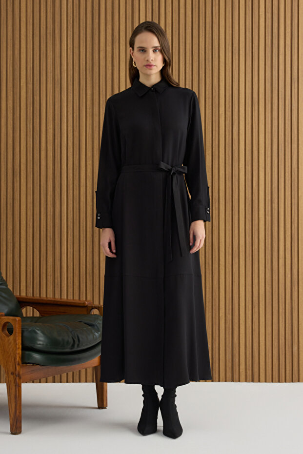 Siyah Elbise - 4