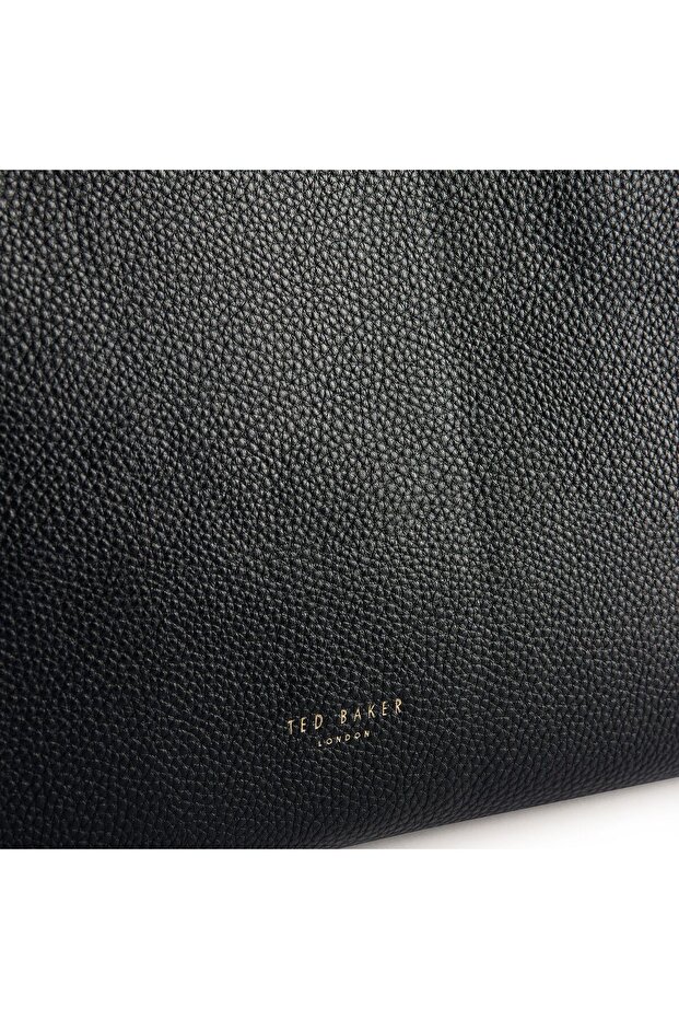 Rosane Handtasche Leder 35 cm - 3