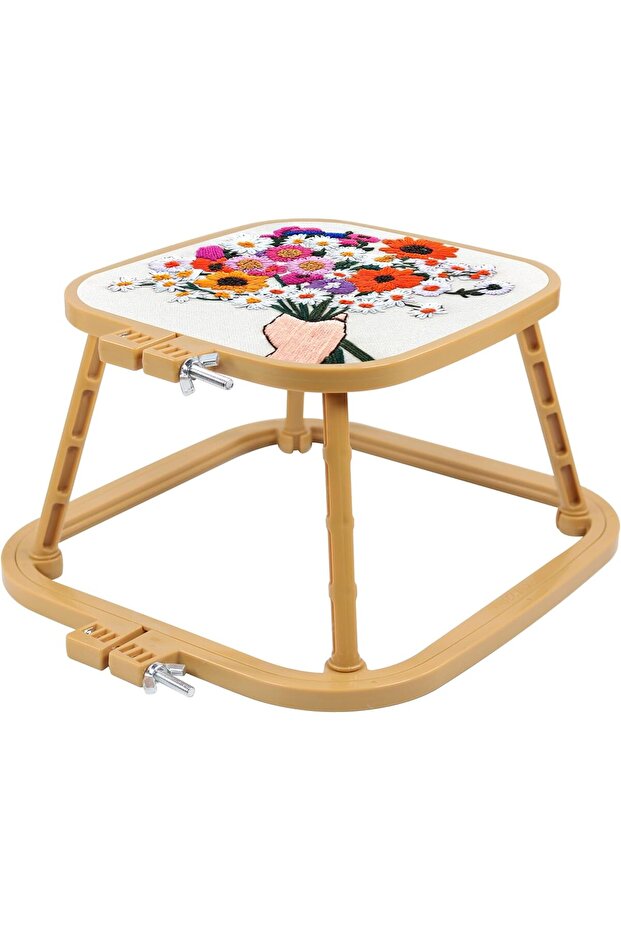 Desktop Embroidery Hoop 18*17-24*22 cm