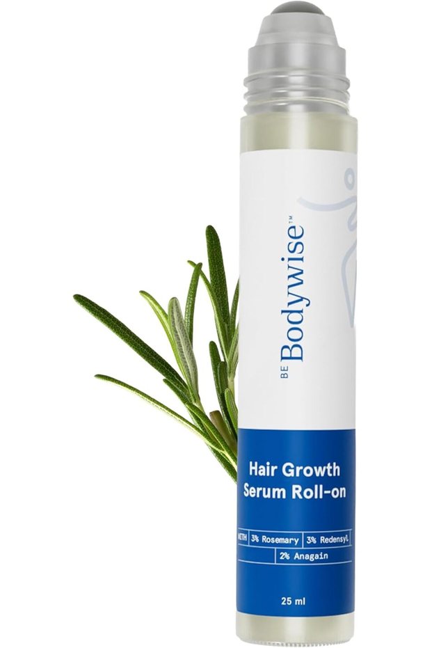 3% Rosemary Hair Serum (Roll On) | 3% Redensyl, 2% Aminexil & 2% Anagain | Thicker & Str
