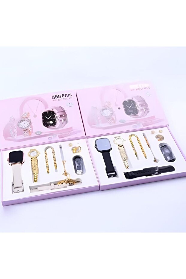 A58 Plus Women's Smartwatch Set