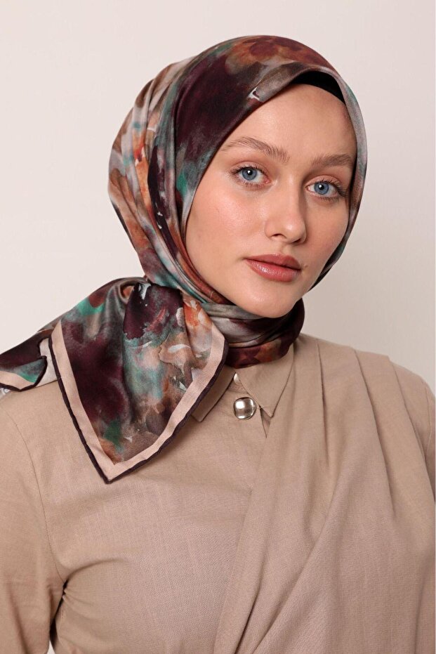 وشاح بنقشة اللوتس - 06108-07 - 1