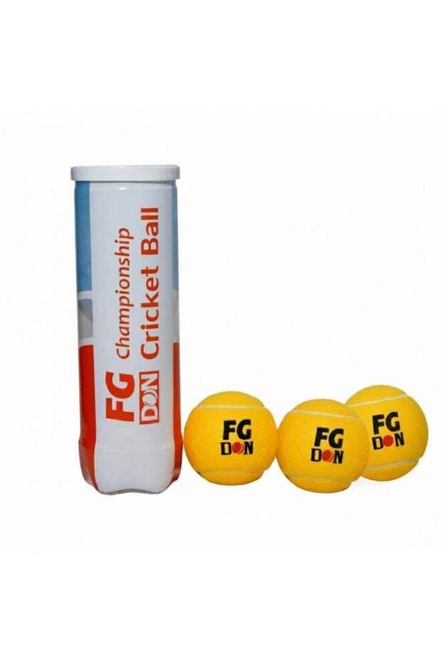 Don Championship Cricket Tennis Balls – Pack of 3