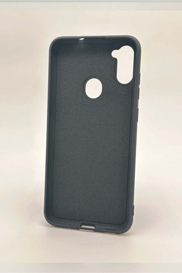 حافظة متوافقة مع هاتف سامسونج A11 - أسود - 3