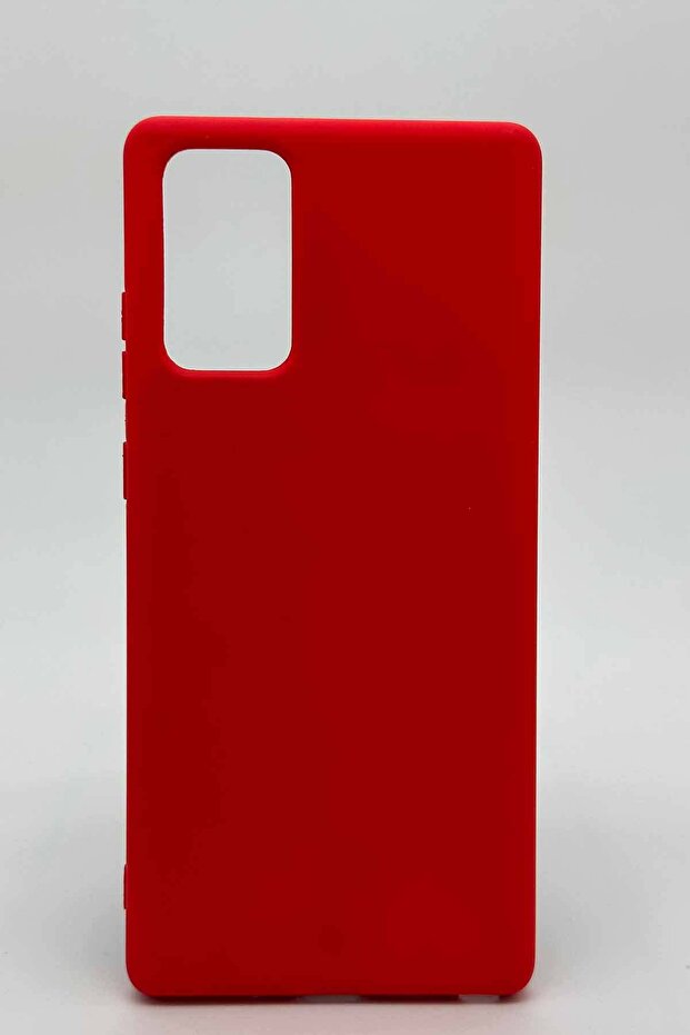 حافظة متوافقة مع هاتف سامسونج نوت 20 - أحمر - 1